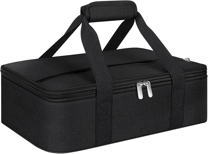 Insulated Casserole Carrier, Portable Casserole Carrier by MIAOJIE