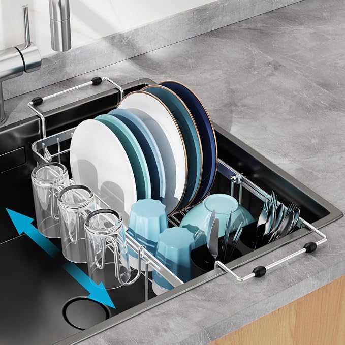 GSlife Small Sink Dish Drying Rack by GSlife