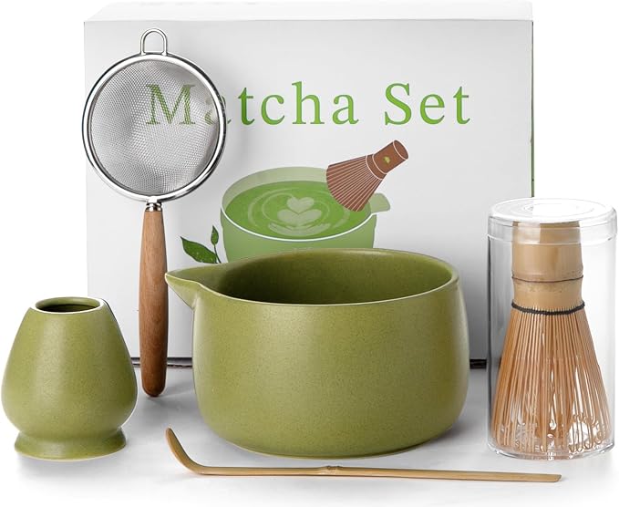 20OZ Matcha Whisk Set by JardinTesoro