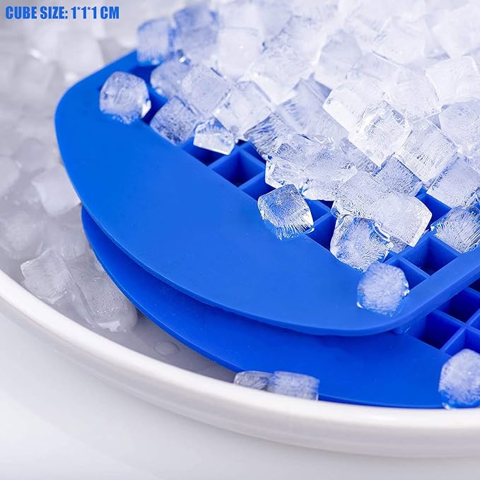 Silicone Ice Cube Tray, 160 Mini Crushed Ice Cube Molds Easy Release Small Ice - Image 7