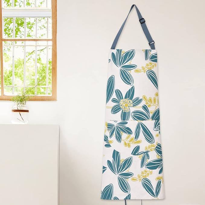2 Pack Floral Apron for Women - Image 4