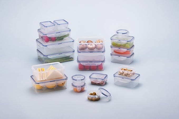 LOCK & LOCK Easy Essentials Food Storage lids/Airtight containers, BPA Free - Image 4