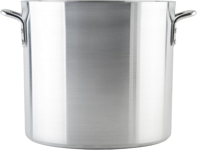 Winco Heavy-Duty Aluminum Stock Pot, 20 Quart - Image 2