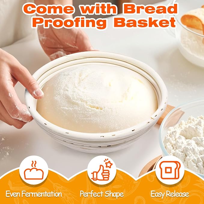 Cast Iron Dutch Oven for Bread Baking, 5 Qt Sourdough Dutch Oven - Image 8