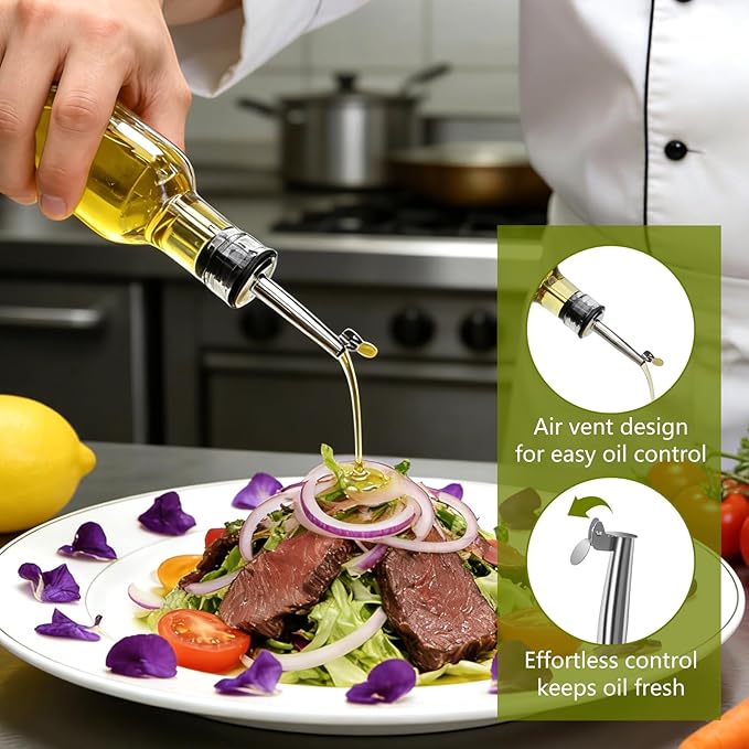 Salzesfalls 8oz Olive Oil Dispenser Bottle, Oil Dispenser - Image 3