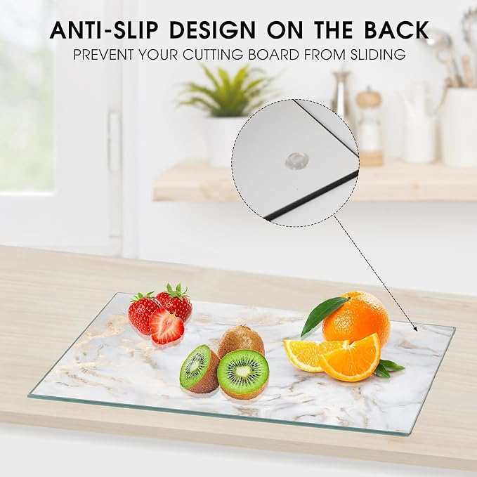 JAMBALAY Tempered Glass Cutting Board - Image 3