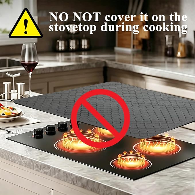 Silicone Stove Top Cover for Electric Stove- Range Covers for Electric Stove - Image 4