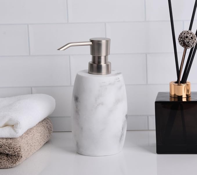 Clasin Home Resin Hand Soap Dispenser, Refillable Soap Dispenser - Image 7