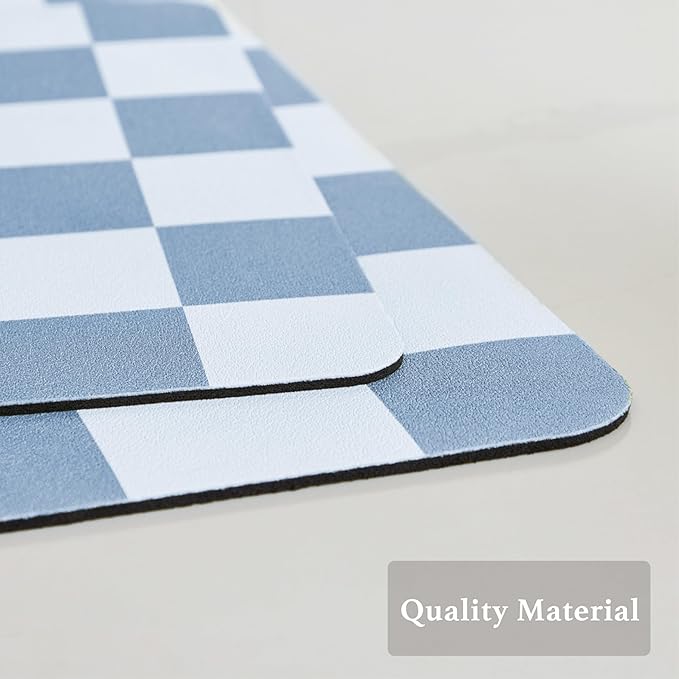 Ohocut Checkered Dish Drying Mat - Image 6