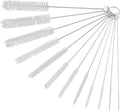 Straw Cleaner Brushes Sets, 12 Pieces 8.2 Inch Botthle Cleaning Brush and Nylon by Ixiaoyoo