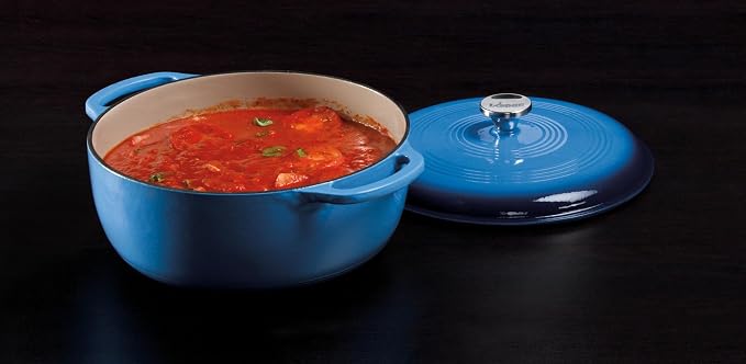 Lodge Essential Enamel Cast Iron Dutch Oven - Image 3