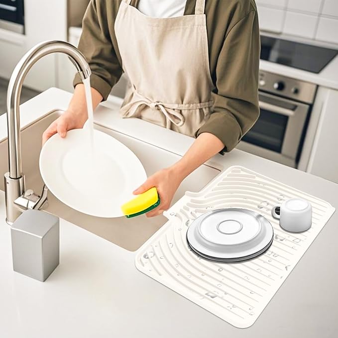 Dish Drying Mat for Kitchen Counter, - Image 6