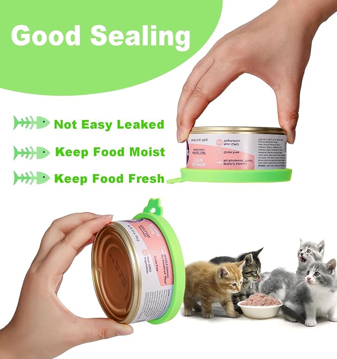 Comtim Cat Food Can Covers Lids - Image 4