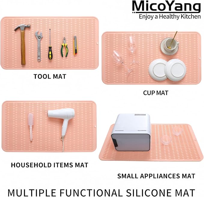 MicoYang Silicone Dish Drying Mat - Image 3