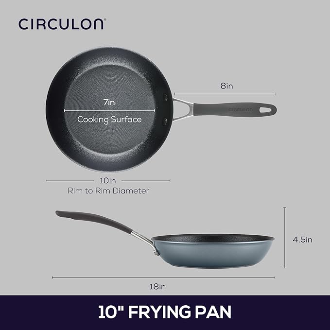 Circulon A1 Series with ScratchDefense Nonstick Induction Frying Pan, Fry Pan - Image 3