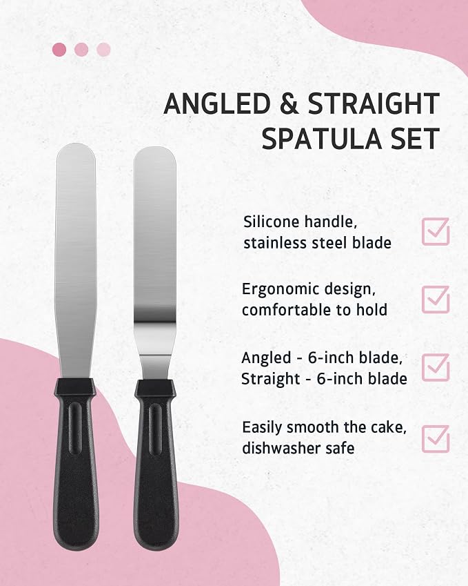 Syntus 65 PCs Cake Decorating Kit - Image 3