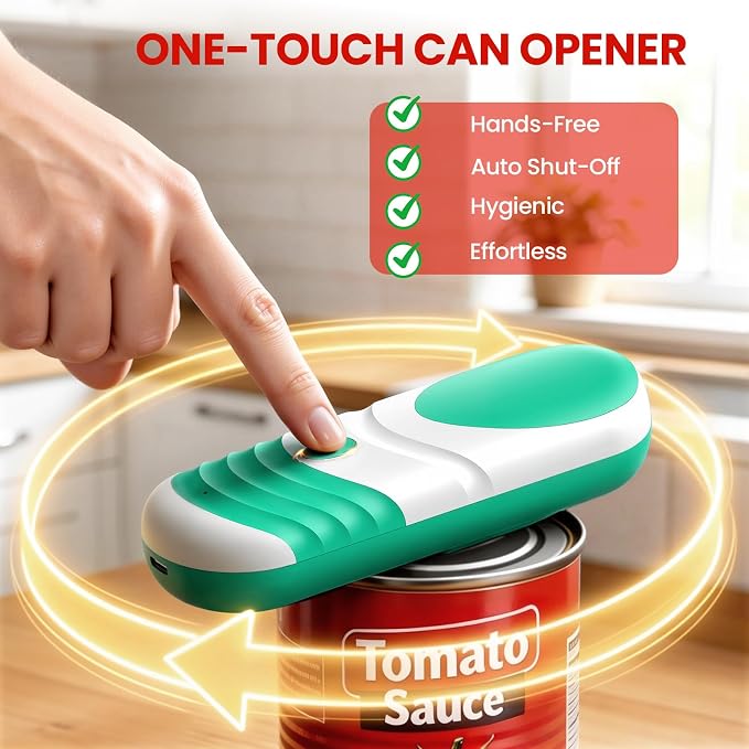 Electric Can Opener One Touch Fits All Can Sizes, Electric Can Openers - Image 3