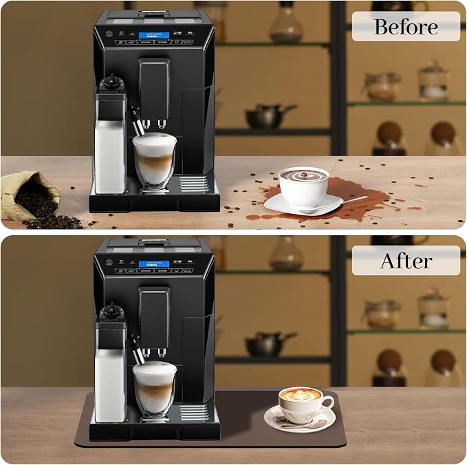 Bloss Coffee Mat, Bar Mat, Hide Stain Absorbent Drying Mat - Image 4