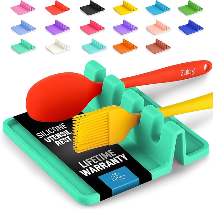 Zulay Kitchen Silicone Utensil Rest by ZulayKitchen