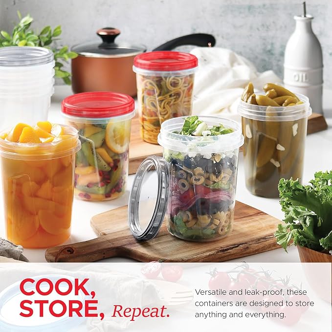 Tafura 10 Pack Leakproof Freezer Containers - Image 2