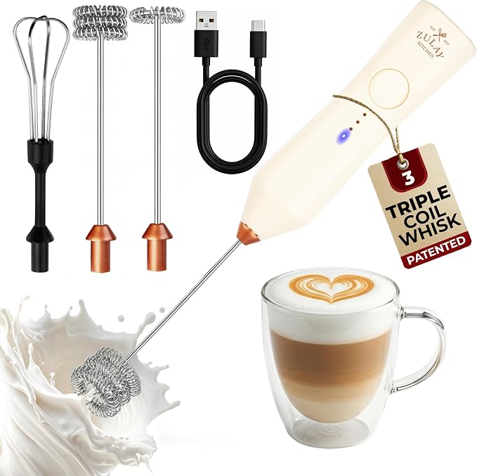 Zulay Kitchen Rechargeable Milk Frother by ZulayKitchen