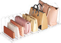 Lifewit Purse Organizer for Closet, 9.7" Tall Clear Handbags Storage Organizer by Lifewit