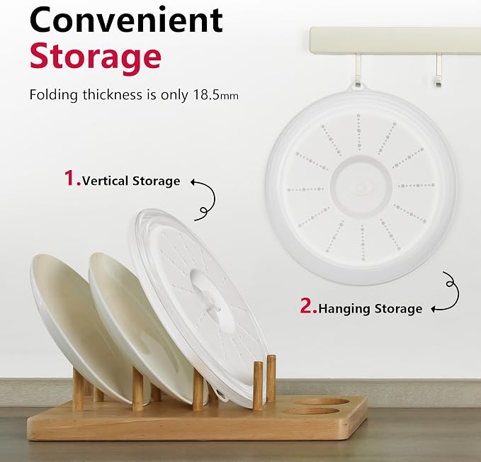 WVM Microwave Splatter Cover Vented - Image 4