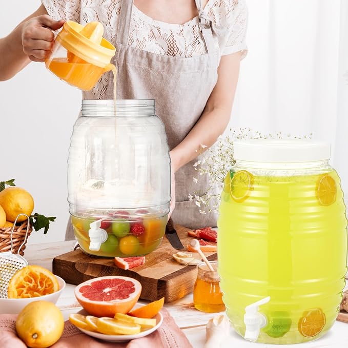 Honeydak 1 Pcs 2.7 Gallon Plastic Beverage Dispenser - Image 4