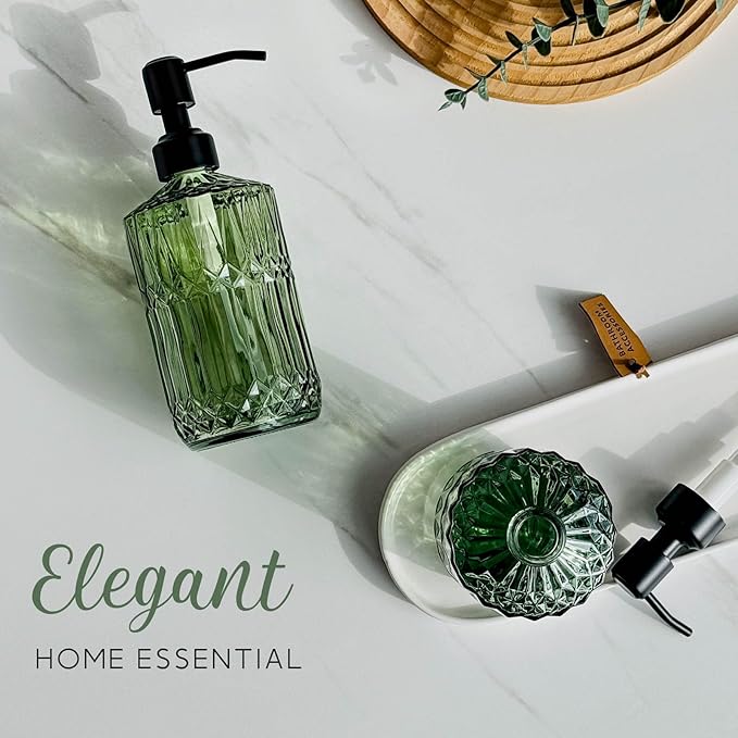 JASAI 18Oz Green Soap Dispenser - Image 5
