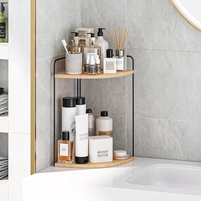 Forest Angle Bathroom Counter Organizer, Countertop Organizer, Vanity Organizers - Image 7