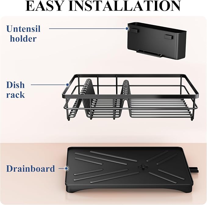 SNTD Dish Drying Rack for Kitchen Counter - Image 7