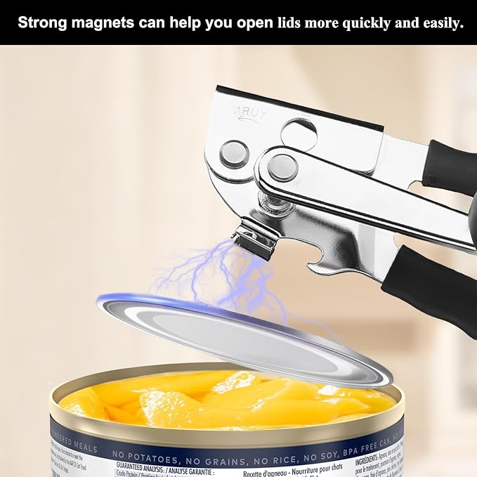 Commercial Can Opener DENENTT Professional Manual Can Opener Heavy Duty - Image 2