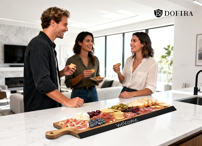 32" Acacia Charcuterie Board - Image 2