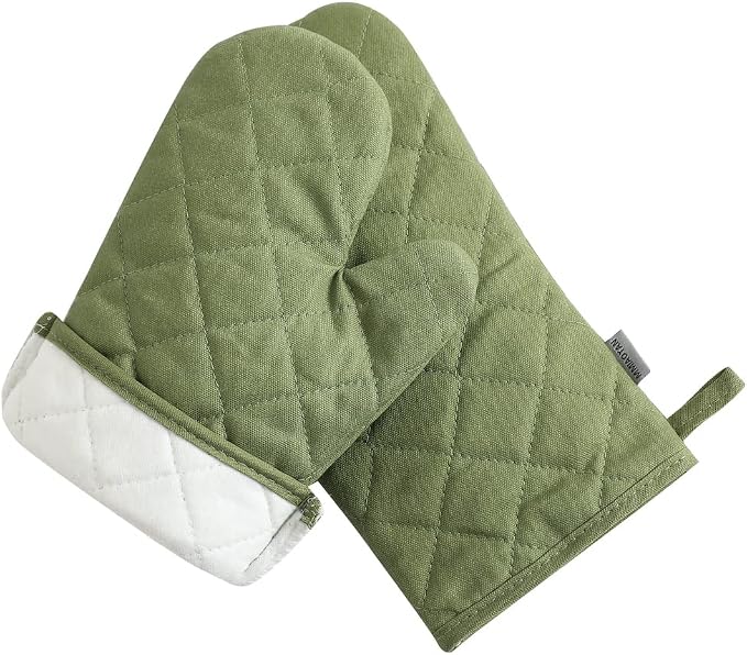 Oven Mitts and Pot Holders 4 pcs Set, High Heat Resistant 500 Degree Extra - Image 5