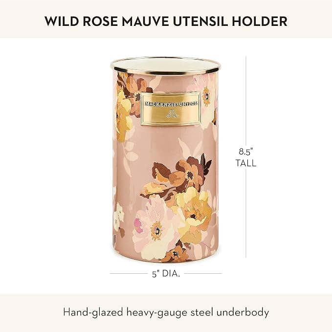 MACKENZIE-CHILDS Enamel Utensil Holder, Stylish Kitchen Countertop Organizer - Image 4
