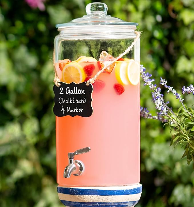 2 Gallon Beverage Dispenser by LERAZE