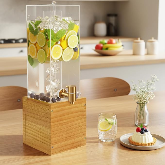 2 Gallon Drink Dispenser for Parties, Beverage Dispenser - Image 2