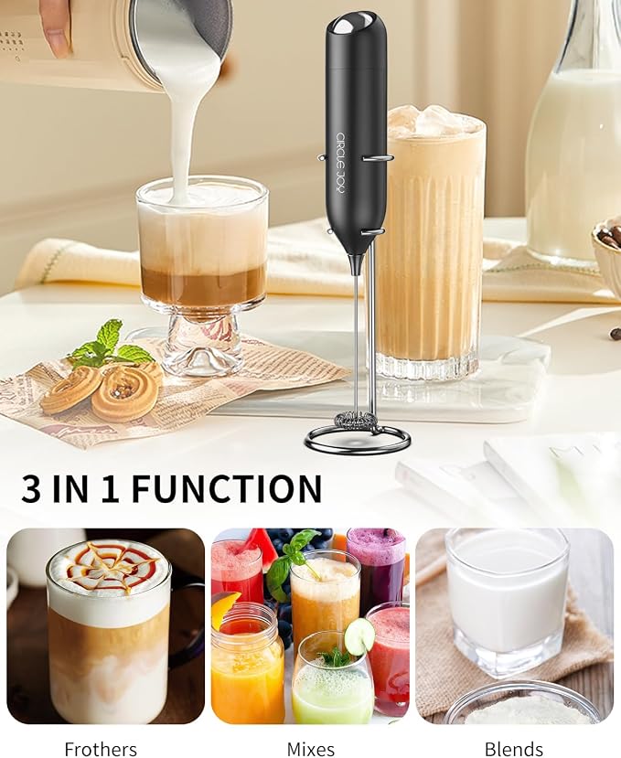 CIRCLE JOY Milk Frother Hanheld - Image 6