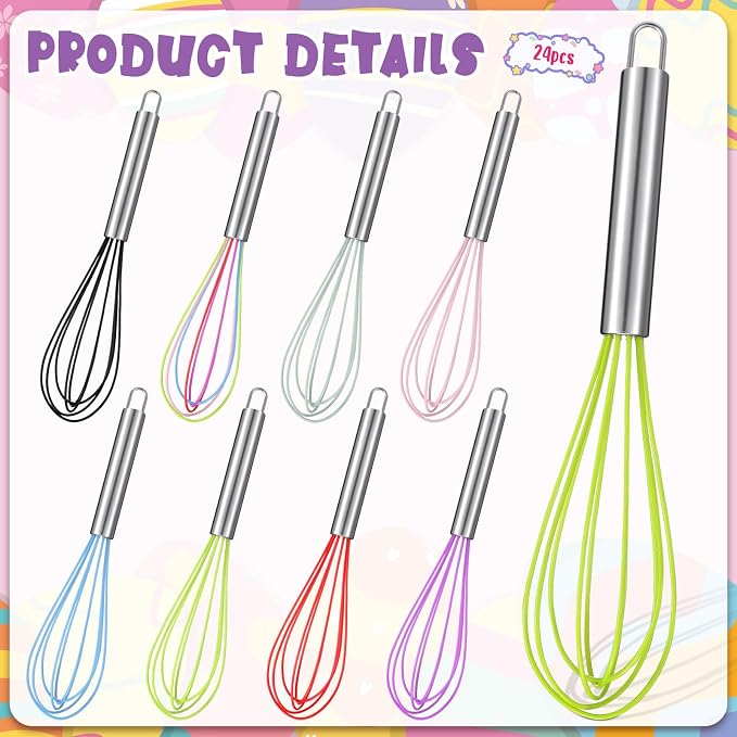 Domensi 24 Pcs 10 Inch Whisks Bulk - Image 3