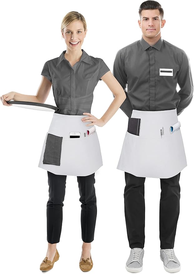 Utopia Wear 4 Pack Server Aprons - Image 2