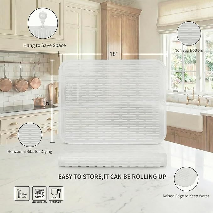 MicoYang Silicone Dish Drying Mat - Image 2