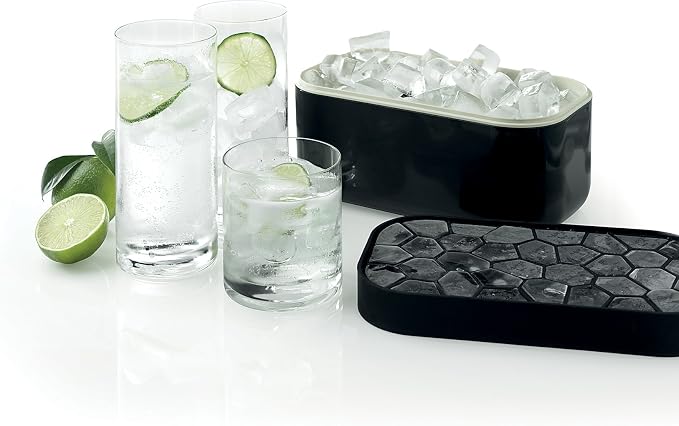 Lékué Ice Box | Black | Ice Cube Tray by Lekue