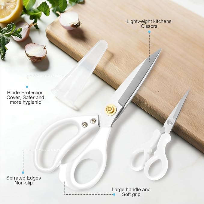 All Purpose Kitchen Scissors, Kitchen Shears Heavy Duty - Image 2