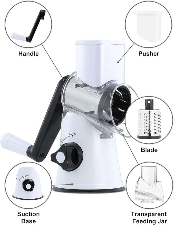 Cheese Grater Rotary, Rotary Grater - Image 7