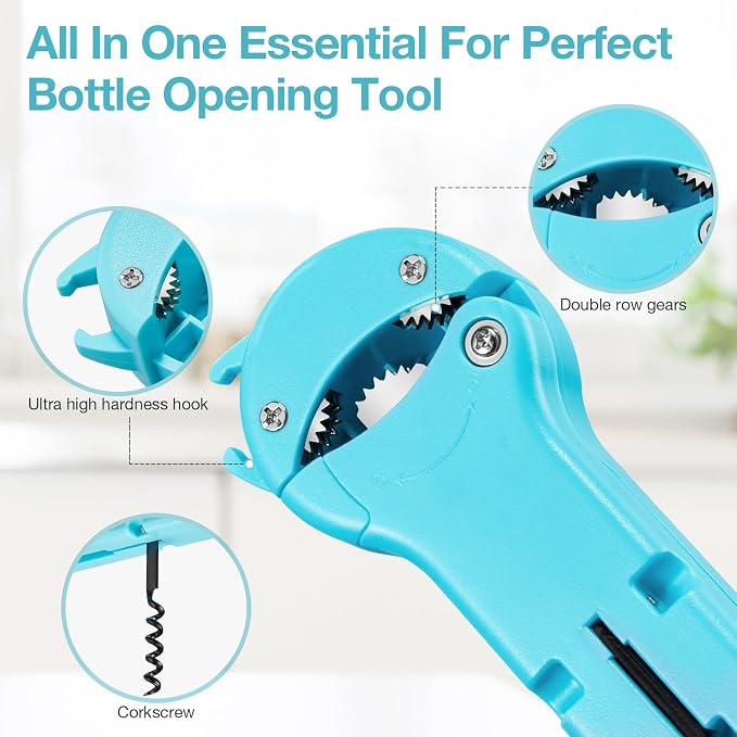 7-in-1 Jar Opener for Seniors – Magnetic adjustable Jar Opener & Bottle Opener - Image 7