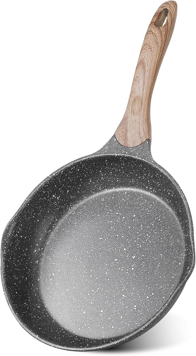 JEETEE 9.5 Inch Nonstick Frying Pan Stone Coating Cookware, Nonstick Omelette by JEETEE