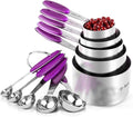 U-Taste 10 Piece Measuring Cups and Spoons Set in 18/8 Stainless Steel by U-Taste