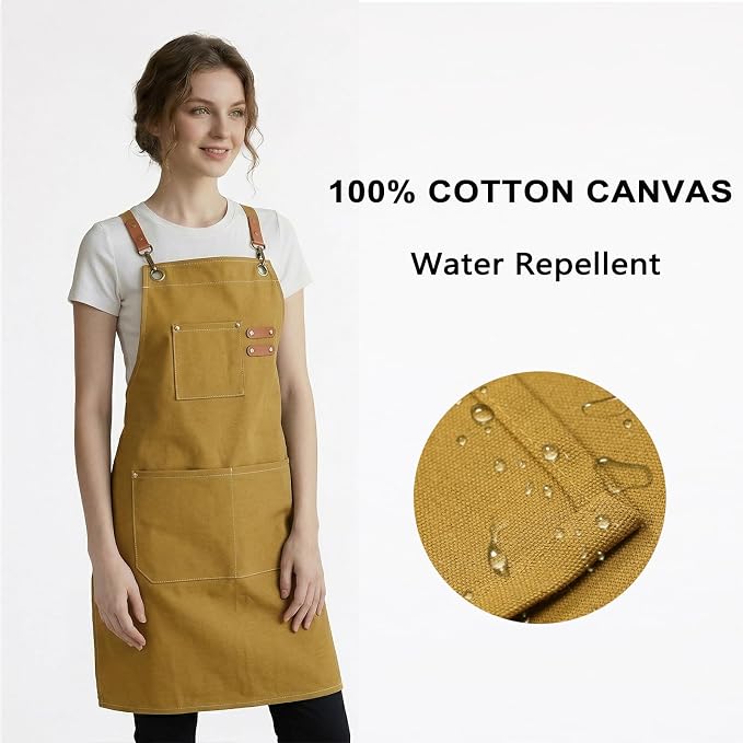 ZOMAO Chef Apron for Women Men - Image 2