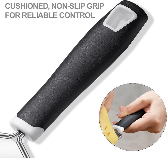 Cheese Grater, Sopito 3 Packs Stainless Steel Lemon Zester Grater - Image 4