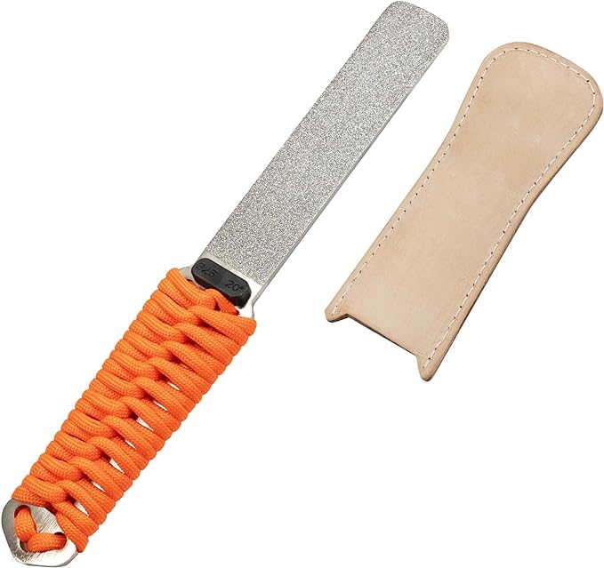 SHARPAL 181N Dual-Grit Diamond Sharpening Stone File Garden Tool Knife Sharpener by SHARPAL